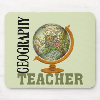 Weltlehrer für Geografie Mousepad