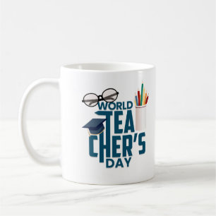 Weltlehrertag Kaffeetasse