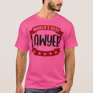 Weltleiter Bester Rechtsanwalt 1 T-Shirt
