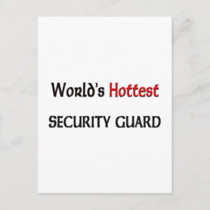 Weltleitest-Sicherheitsgarde Postkarte