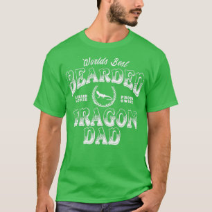 Weltleitster bärtiger Dragon-Vater T-Shirt