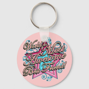 Weltleitster Phantastisch bester Freund Schlüsselanhänger