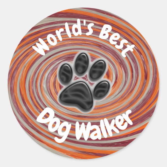 Weltleitungen Weltleittier Weltleittier Runder Aufkleber (Vorderseite)