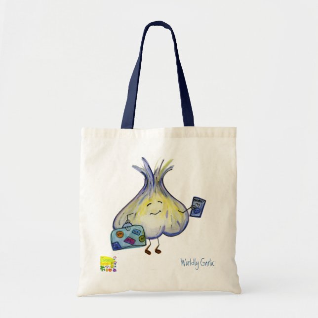 Weltliche Knoblauch-Tasche Tragetasche (Vorne)