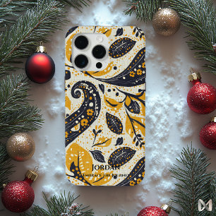 Weltliche Paisleymuster – Kunstvolle Eleganz Case-Mate iPhone Hülle