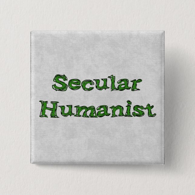 Weltlicher Humanist Button (Vorderseite)