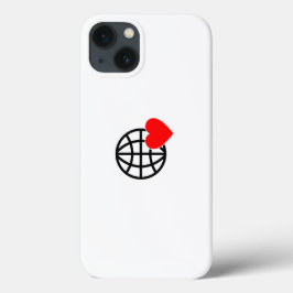Weltliebesglobus-Symbol | Herz Erde Sommerdesign Case-Mate iPhone Hülle