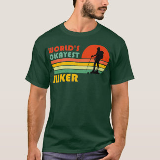 Weltmarken in Tokio - Hiker Funny Wandern Retro Vi T-Shirt