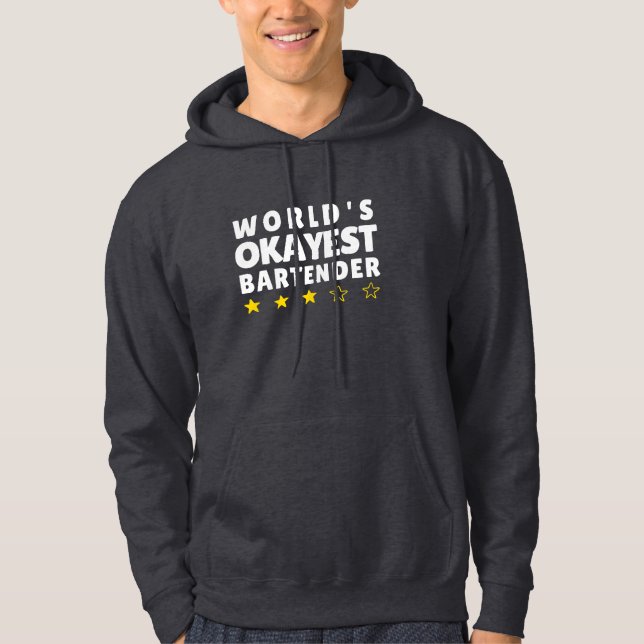 Weltmarkt-Barkeeper - Funny Hoodie (Vorderseite)
