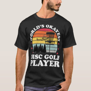 Weltmarkt: Token Golf Player Funny Frisbee Golf T-Shirt