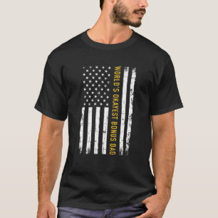 Weltmarkt-Vater mit dem besten Bonus: US-amerikani T-Shirt