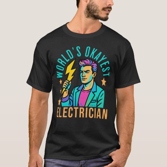 Weltmarkts brillanter Elektroschock T-Shirt (Vorderseite)