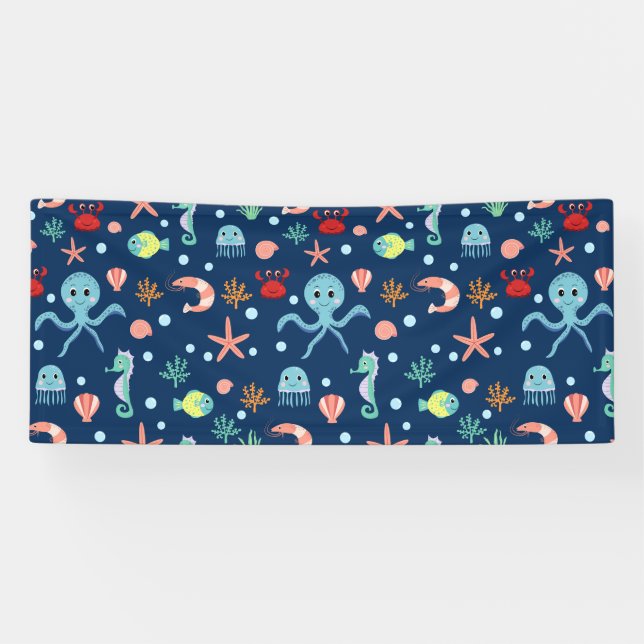 Weltmeer Banner (Horizontal)