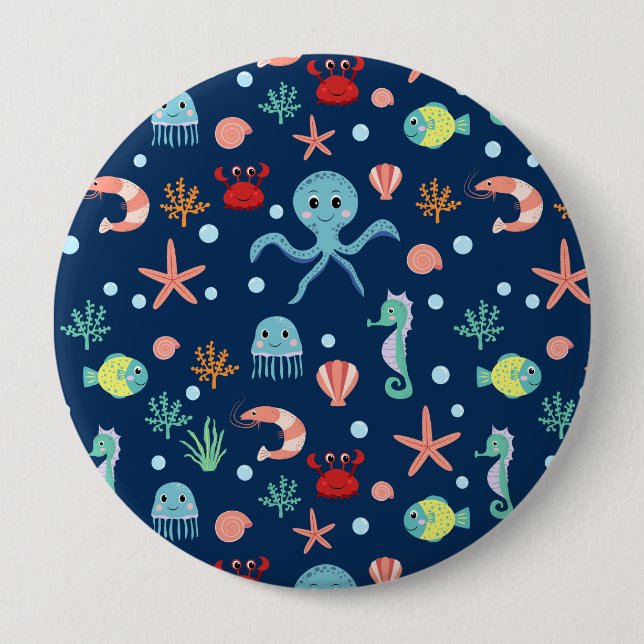 Weltmeer Button (Vorderseite)