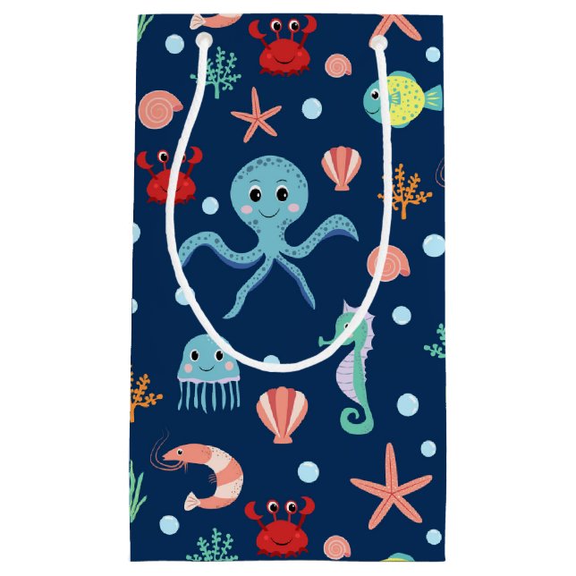 Weltmeer Kleine Geschenktüte (Vorderseite)
