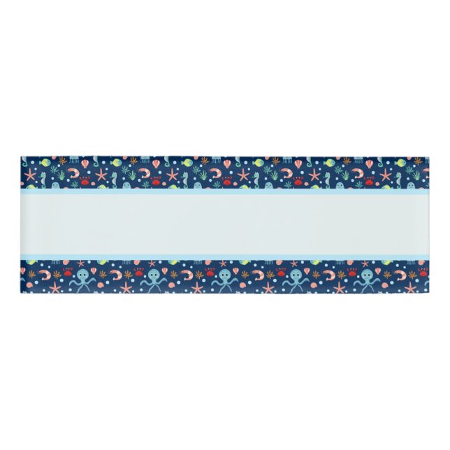 Weltmeer Namenschild (Vorderseite)