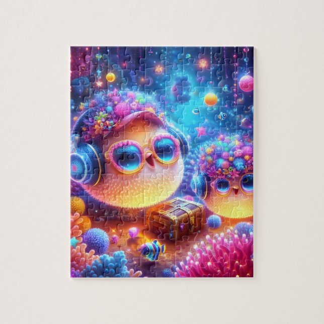 Weltmeer Puzzle (Vertikal)