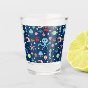 Weltmeer Schnapsglas