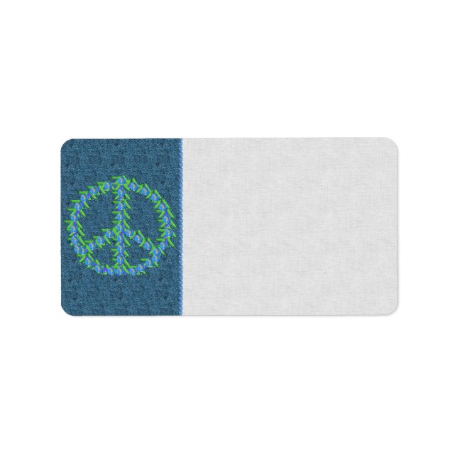 Weltmeere Adressaufkleber (Vorne)