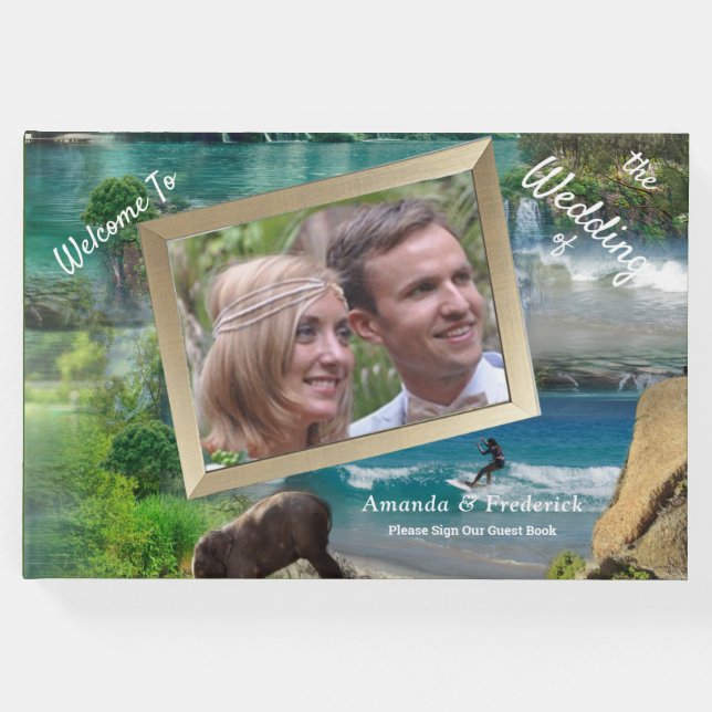 Weltmeere und -flüsse, Seen und Sport Gästebuch (Vorderseite)