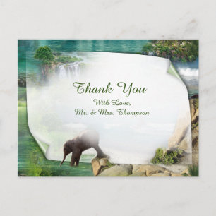 Weltmeere und -flüsse, Seen und Sport Postkarte