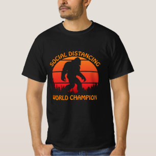 Weltmeister der sozialen Distanz T-Shirt