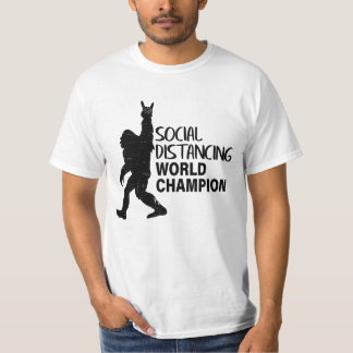 Weltmeister der sozialen Distanz T-Shirt