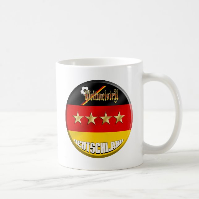 Weltmeister Deutschland Deutschland Weltmeister Kaffeetasse (Rechts)