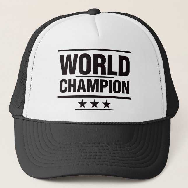 Weltmeister Truckerkappe (Vorderseite)