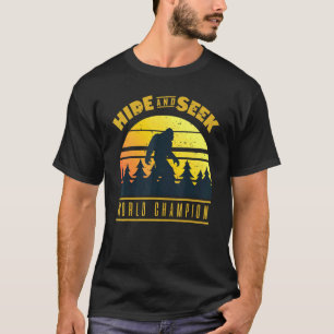 Weltmeister verbergen und suchen T-Shirt