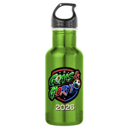 Weltmeisterschaft 2026 Feiern Edelstahlflasche