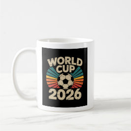Weltmeisterschaft 2026 ⚽ – Fußball-Fan Global Socc Kaffeetasse