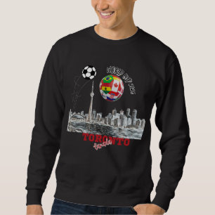 Weltmeisterschaft 2026 Toronto Skyline  Sweatshirt