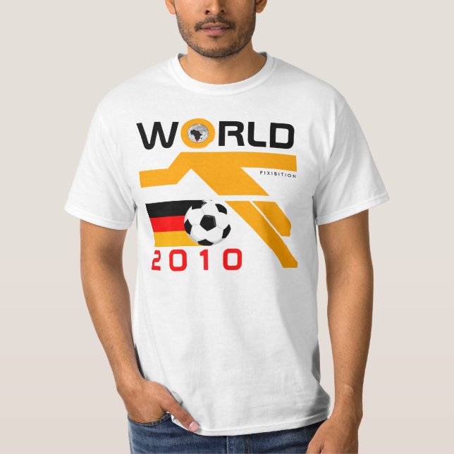 Weltmeisterschaft-Deutschland-T - Shirt 2010 (Vorderseite)