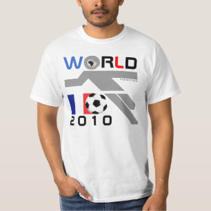 Weltmeisterschaft-Frankreich-T - Shirt 2010