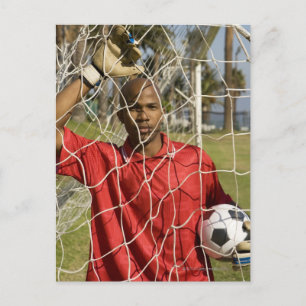 Weltmeisterschaft Fußball 2010 in Südafrika Postkarte