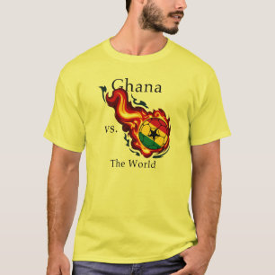 Weltmeisterschaft - Ghana gegen die Welt als Flamm T-Shirt