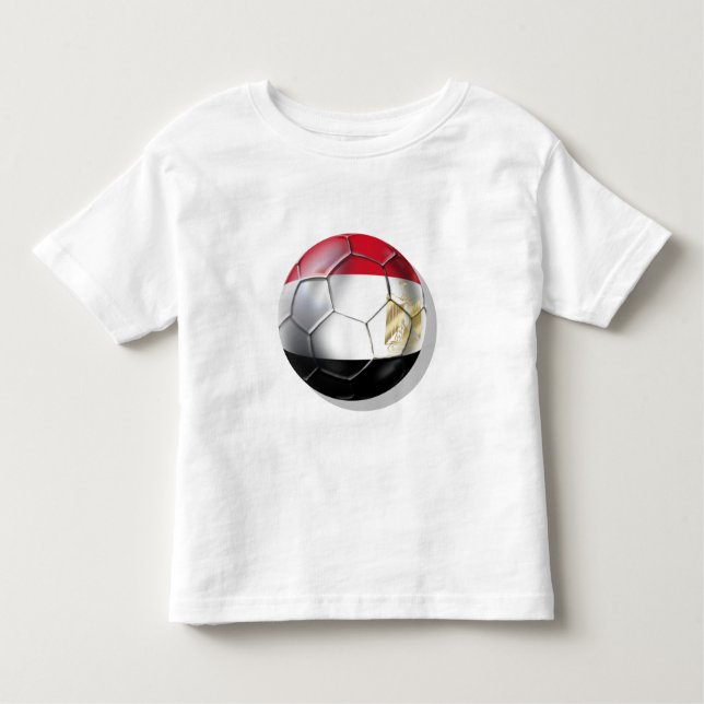 Weltmeisterschaftfußball Geschenk 2014 Ägyptens Kleinkind T-shirt (Vorderseite)