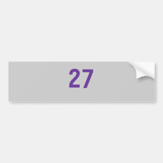 Weltmeisterschafts-Gewinn New York 27. Autoaufkleber