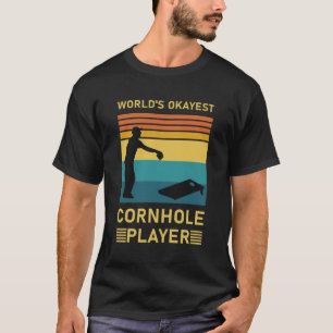 Weltmeisterspieler - Funny Cornhole T-Shirt