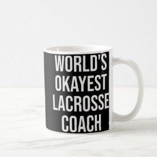 Weltmeistertitel für Lacrosse Coach Kaffeetasse