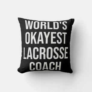 Weltmeistertitel für Lacrosse Coach Kissen