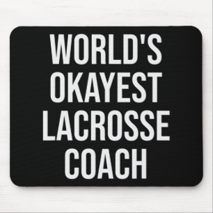 Weltmeistertitel für Lacrosse Coach Mousepad