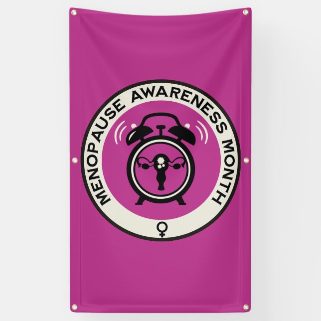 Weltmenopausenmonat Banner (Vertikal)
