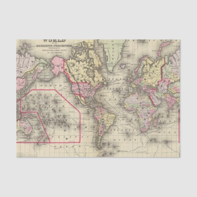 Weltmercator proj 2 seidenpapier (Vorderseite)