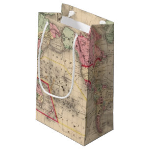Weltmercator proj Karte durch Mitchell Kleine Geschenktüte