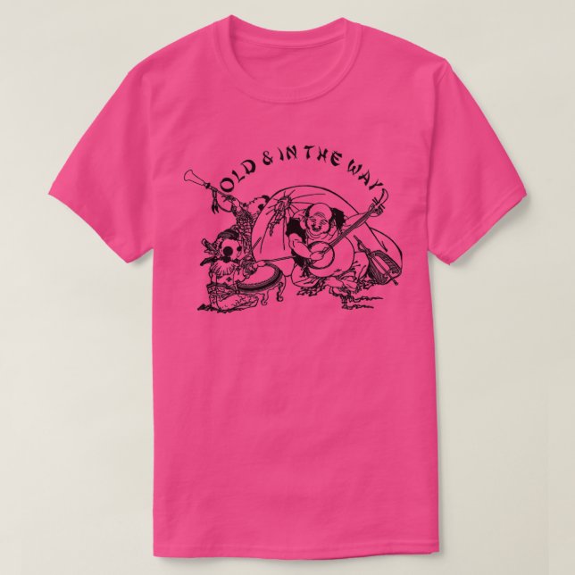 Weltmusik alt und unterwegs T-Shirt (Design vorne)