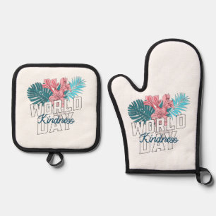 Weltnaturentag Ofenhandschuh & Topflappen-Set
