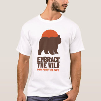 Weltnaturtag - Der wilde Bär einweihen T-Shirt