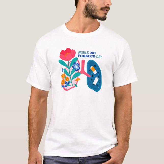 Weltnichtrauchertag T-Shirt (Vorderseite)